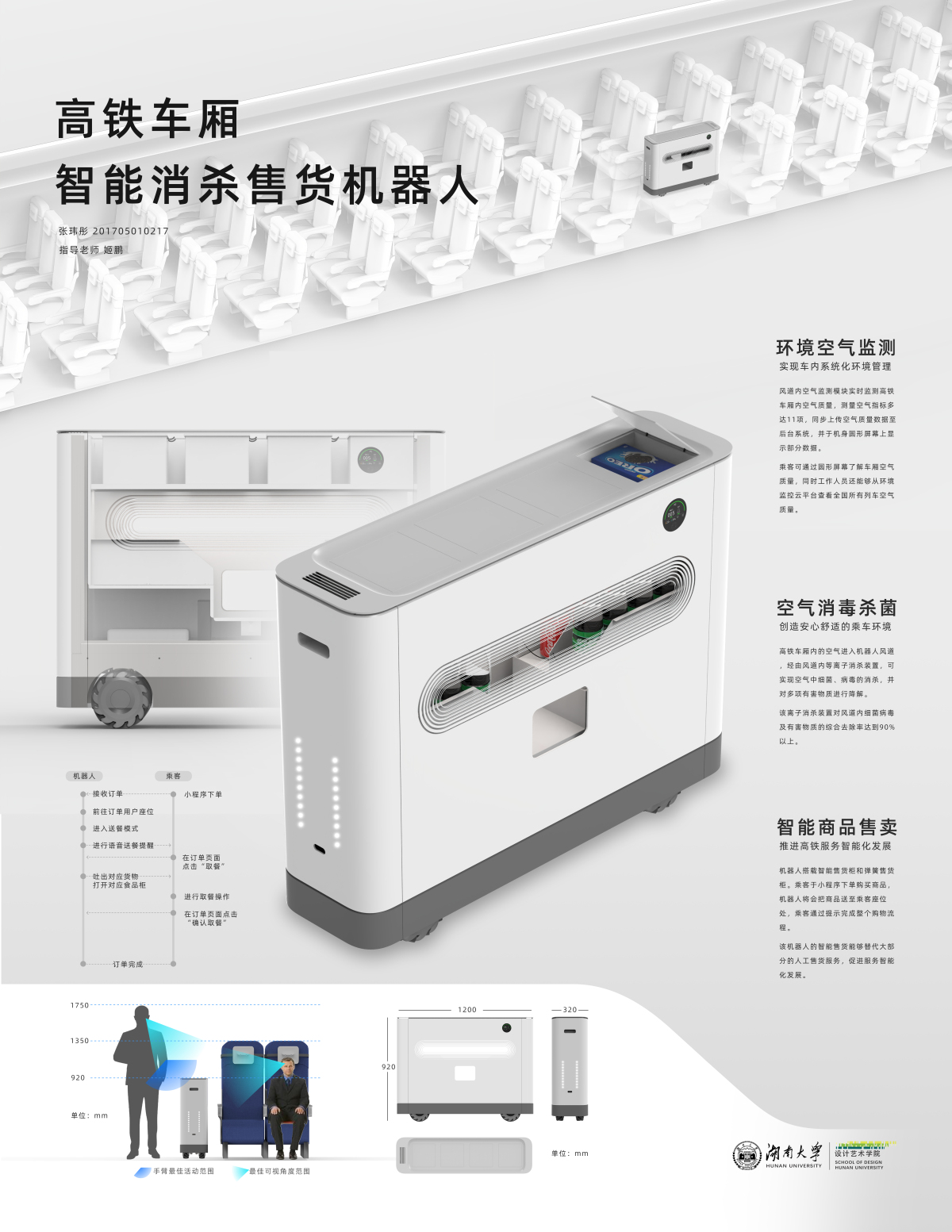 2021 undergraduate graduation design works，Graduation exhibition，School of Design, Hunan University ，robot，Intelligent killing，