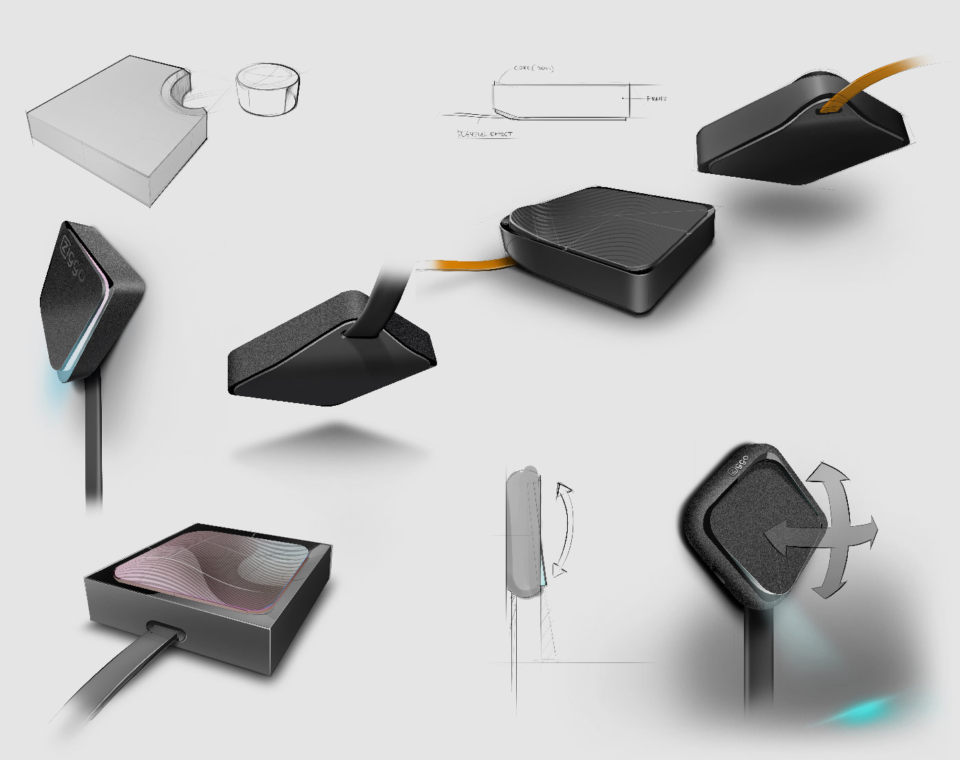 2021 red dot product design award，4K Mini TV Box，TV box，Set top box，