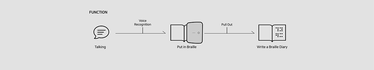 diary，record，Visual impairment，