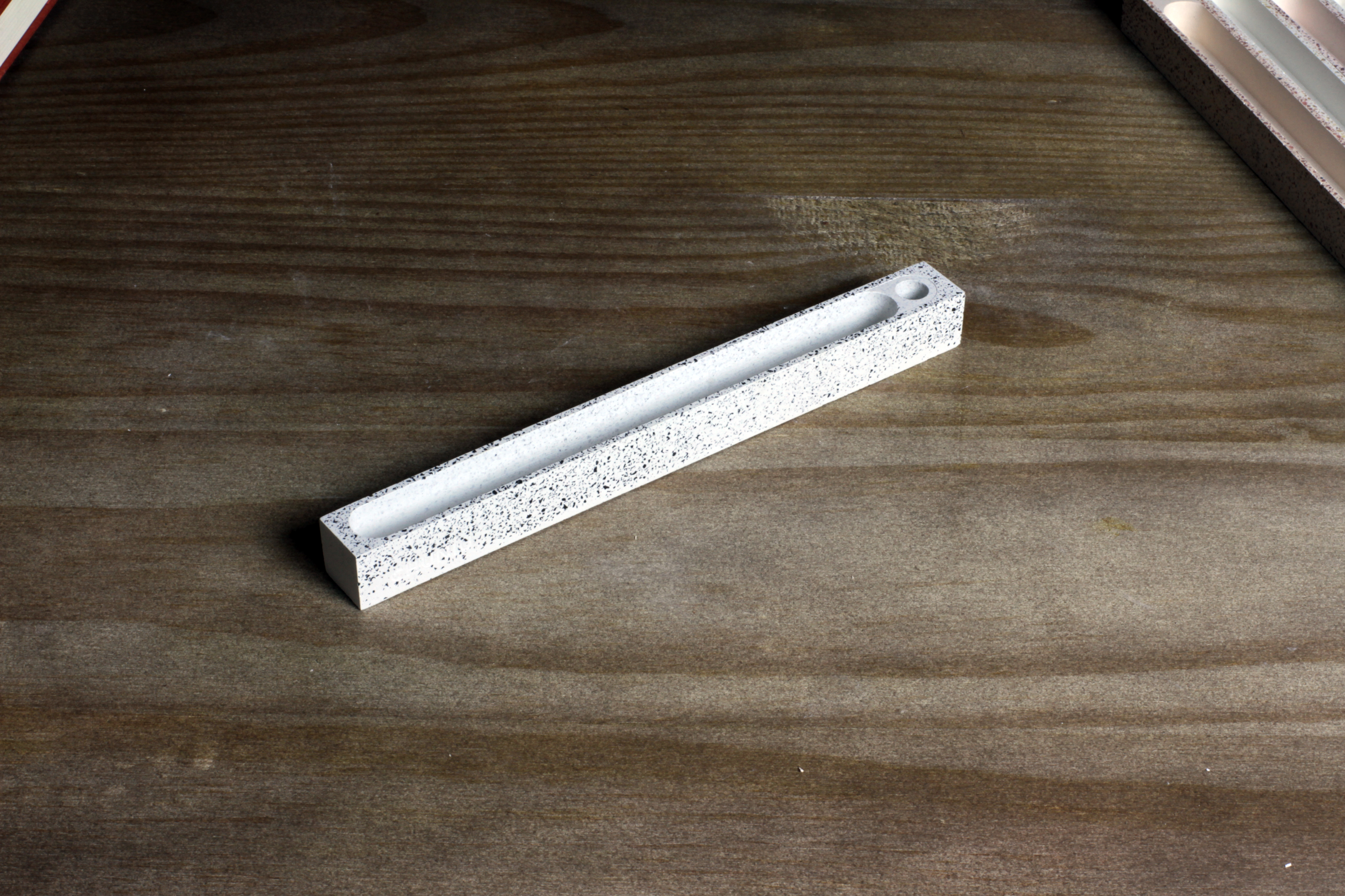 Terrazzo，Clear cement，Pen insert，Pencil case，