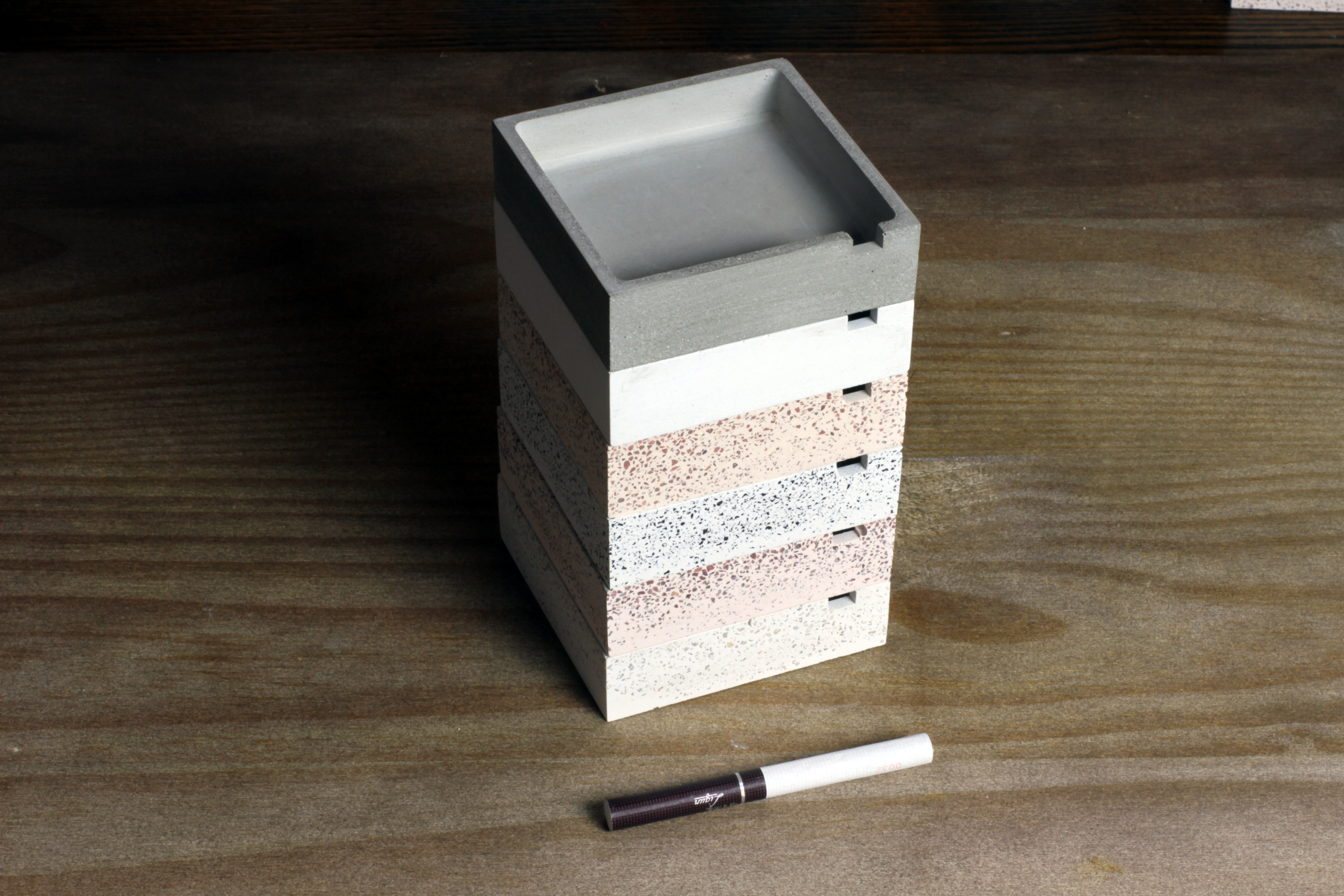 Terrazzo，original，Pure handmade，Terrazzo，Clear cement，First cow，