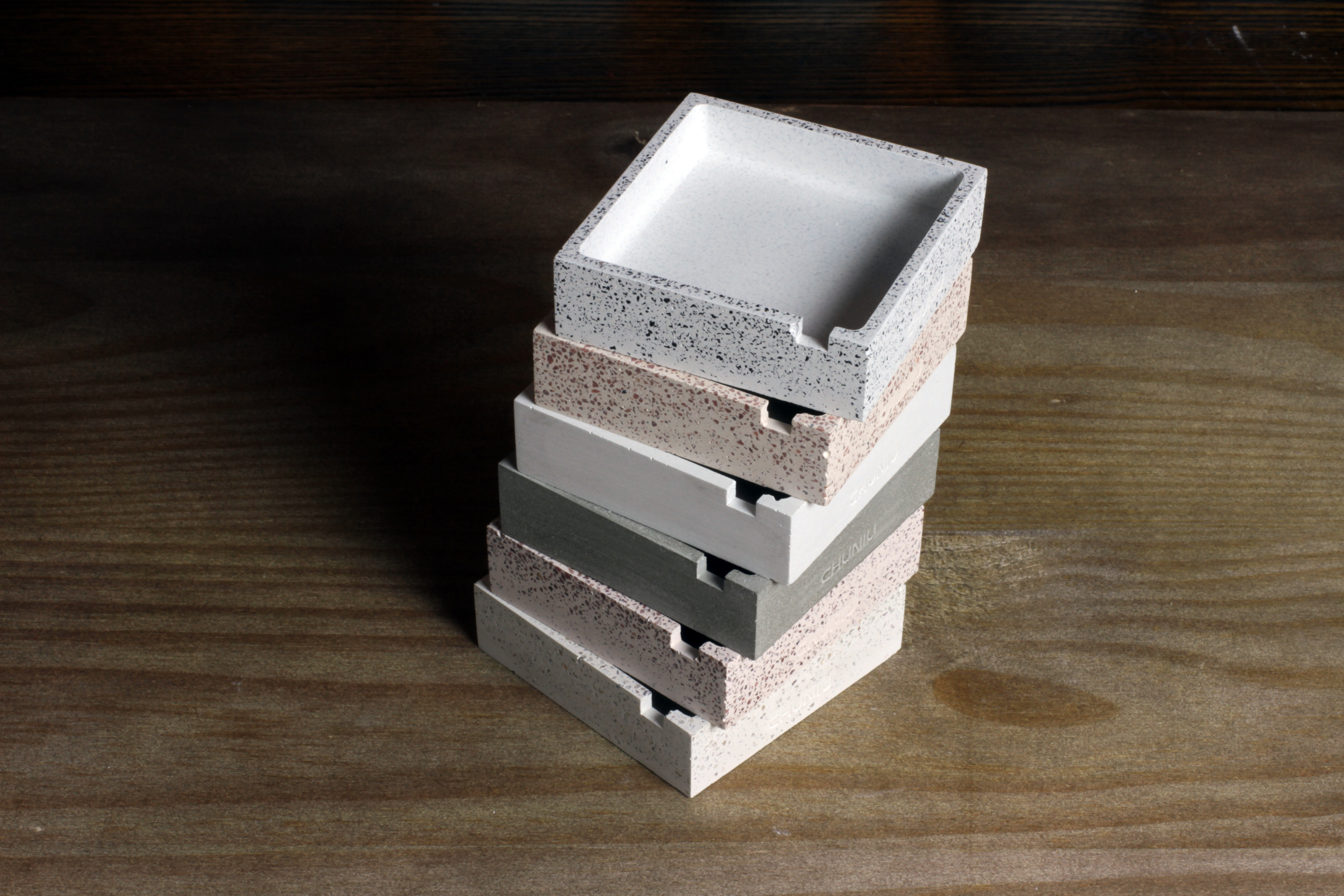 Terrazzo，original，Pure handmade，Terrazzo，Clear cement，First cow，