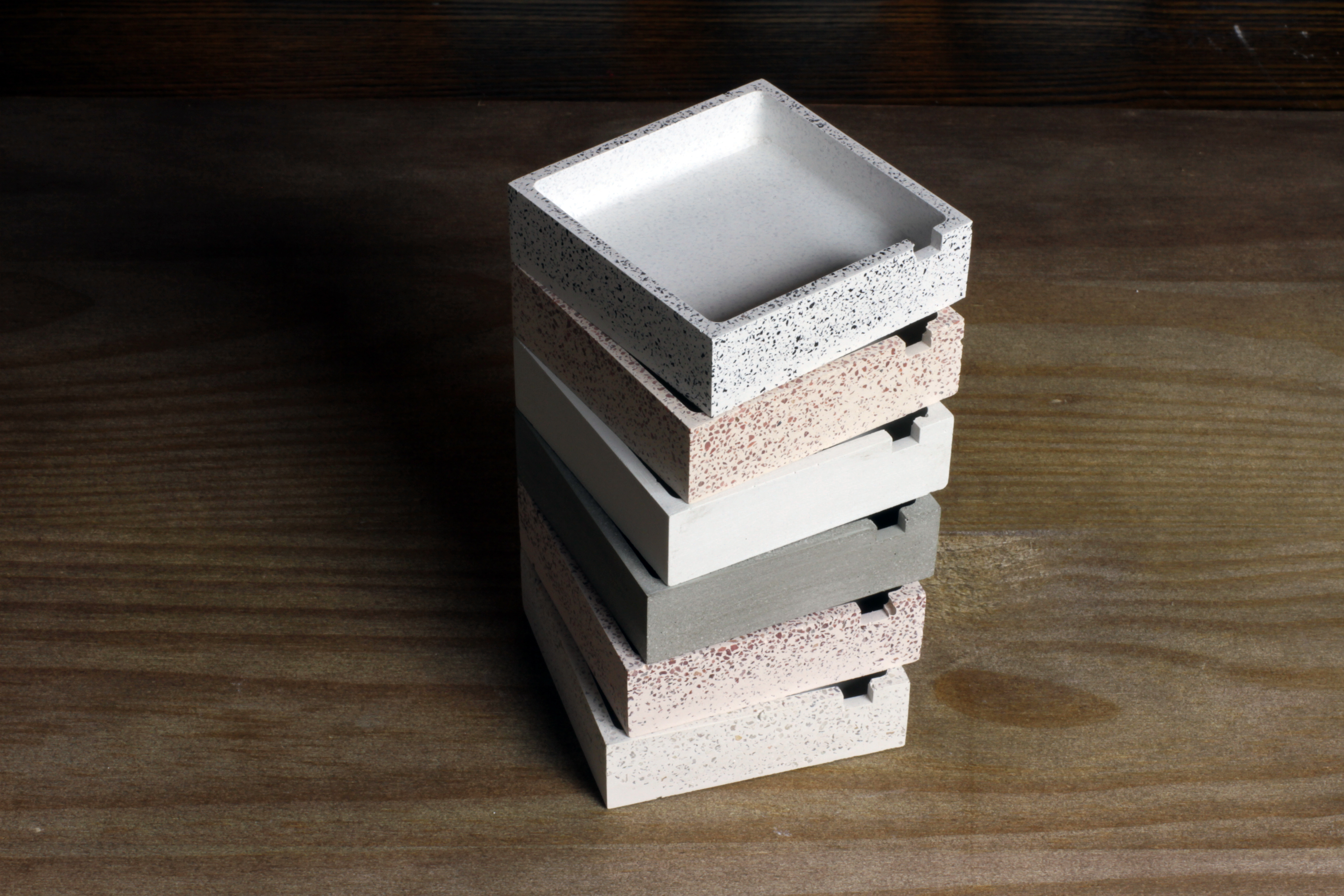 Terrazzo，original，Pure handmade，Terrazzo，Clear cement，First cow，