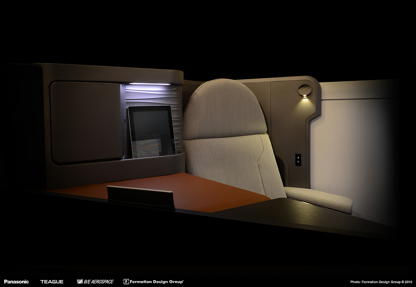 red dot，Panasonic Airlines，Business seat，Aircraft seat，Traffic interior，conceptual design，comfortable，