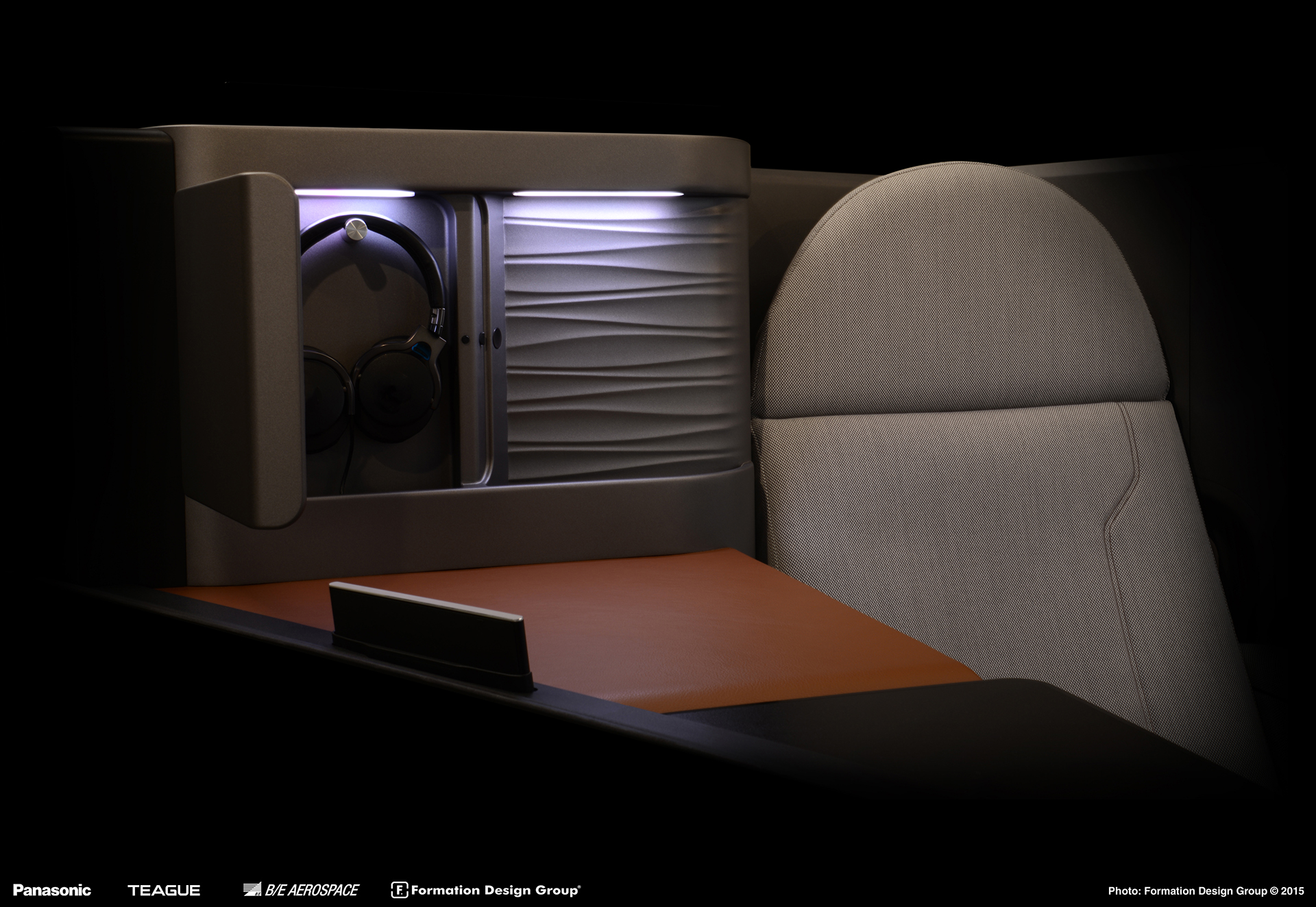 red dot，Panasonic Airlines，Business seat，Aircraft seat，Traffic interior，conceptual design，comfortable，