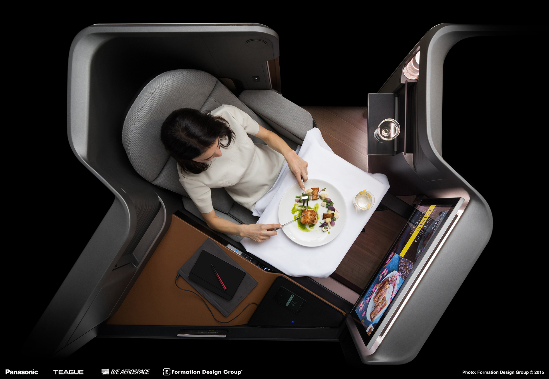 red dot，Panasonic Airlines，Business seat，Aircraft seat，Traffic interior，conceptual design，comfortable，