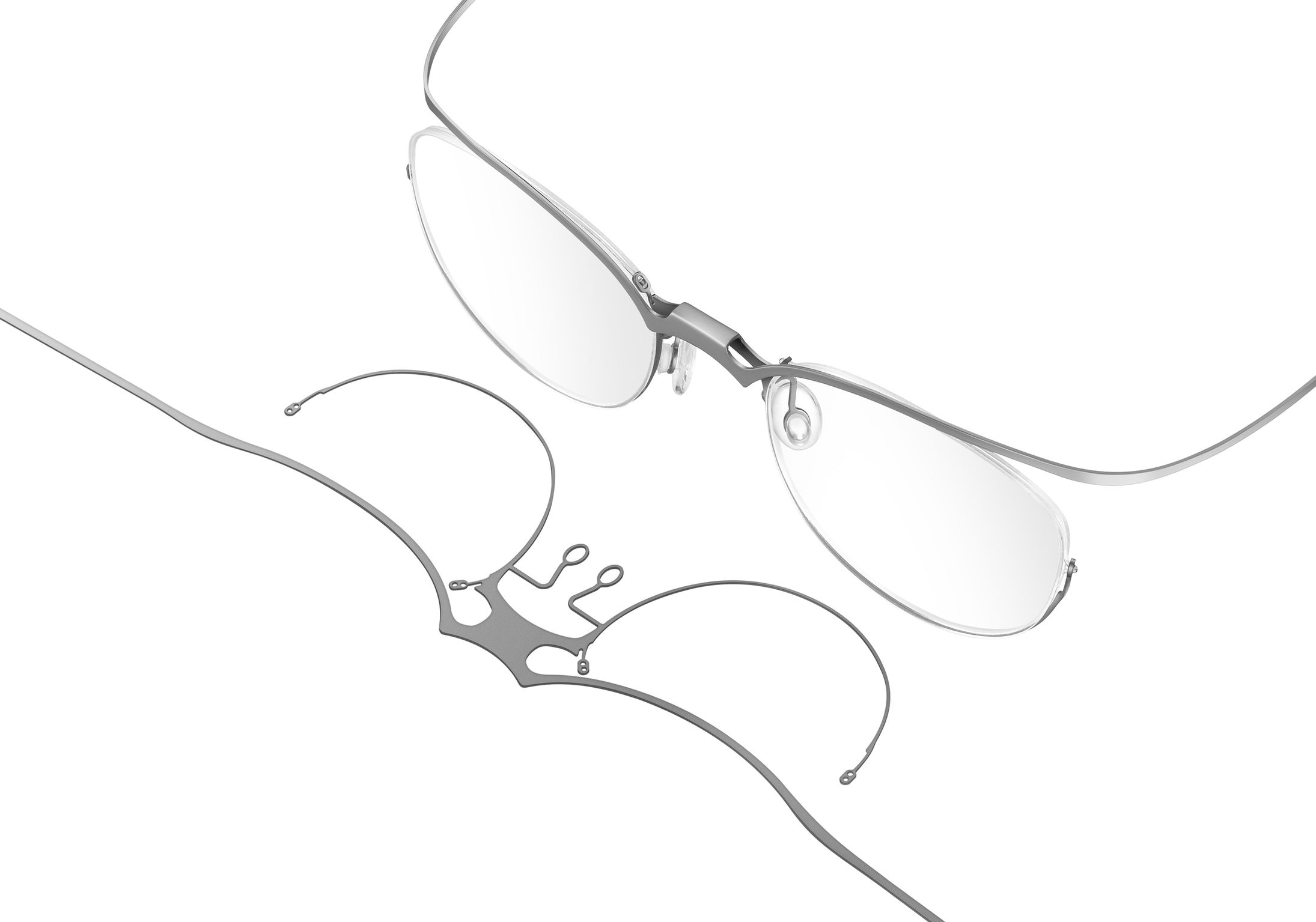 glasses，2021 red dot product design award，Mirror frame，