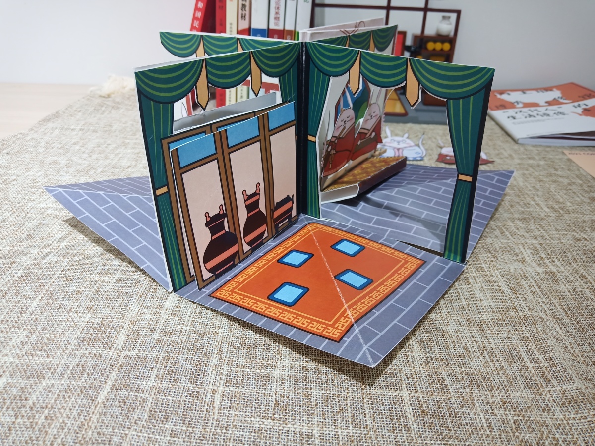 2021 undergraduate graduation design works，Graduation exhibition，School of Design, Hunan University ，unearthed relic，Stereoscopic book，