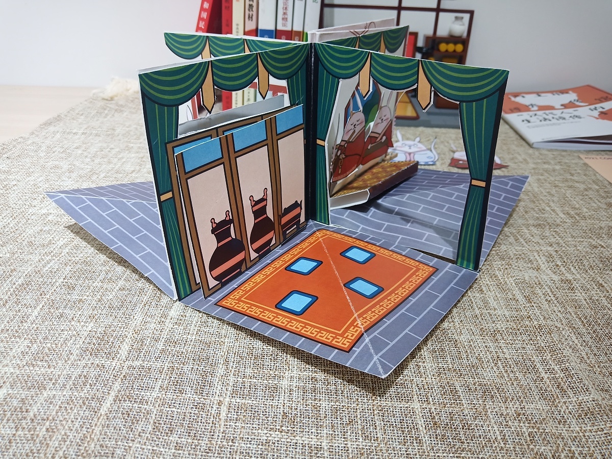 2021 undergraduate graduation design works，Graduation exhibition，School of Design, Hunan University ，unearthed relic，Stereoscopic book，