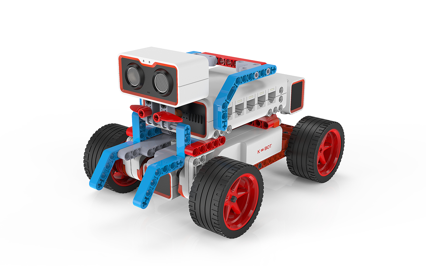 编程机器人兼容乐高小颗粒积木9686电动齿轮机械益智拼装教具套装-阿里巴巴