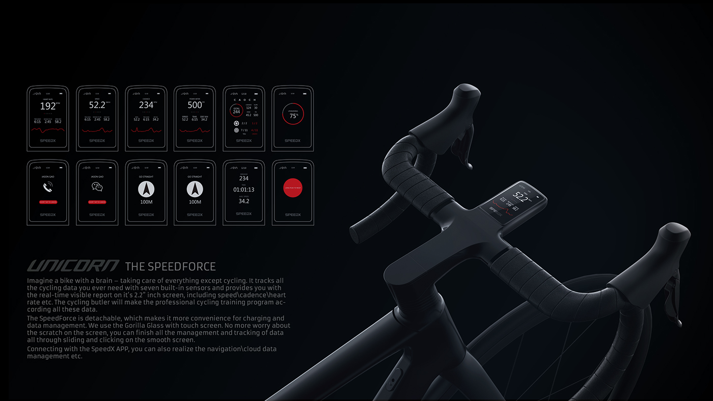 Shockproof Technology，Intelligent road bicycle，2017if，2017 red dot award，