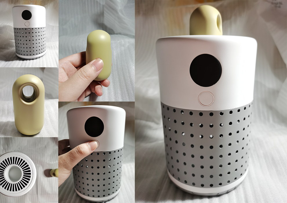 2021 undergraduate graduation design works，Graduation exhibition，School of Design, Hunan University ，air cleaner，Negative ion technology，