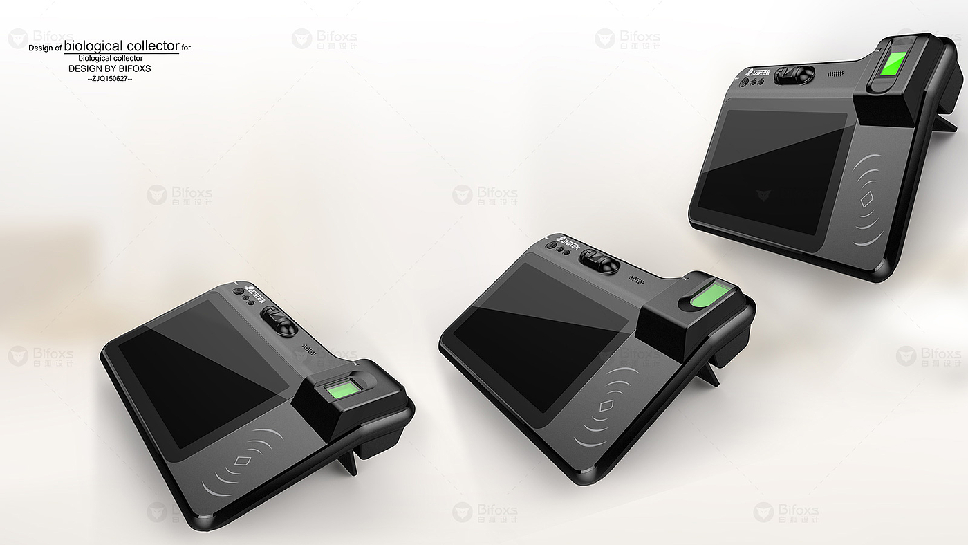 Design of fingerprint acquisition terminal，Design of acquisition terminal，product design，Appearance design，