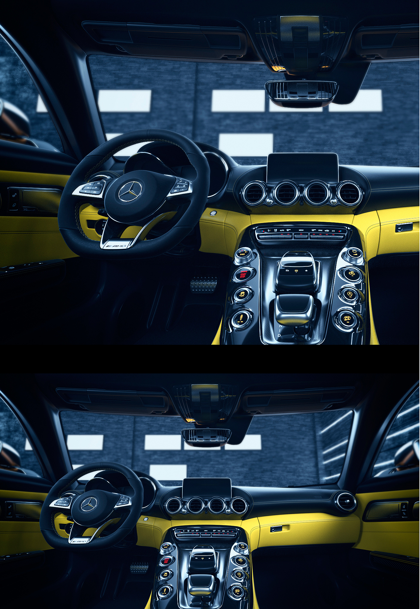 Benz，Automobile brand，amg，Render，ps，