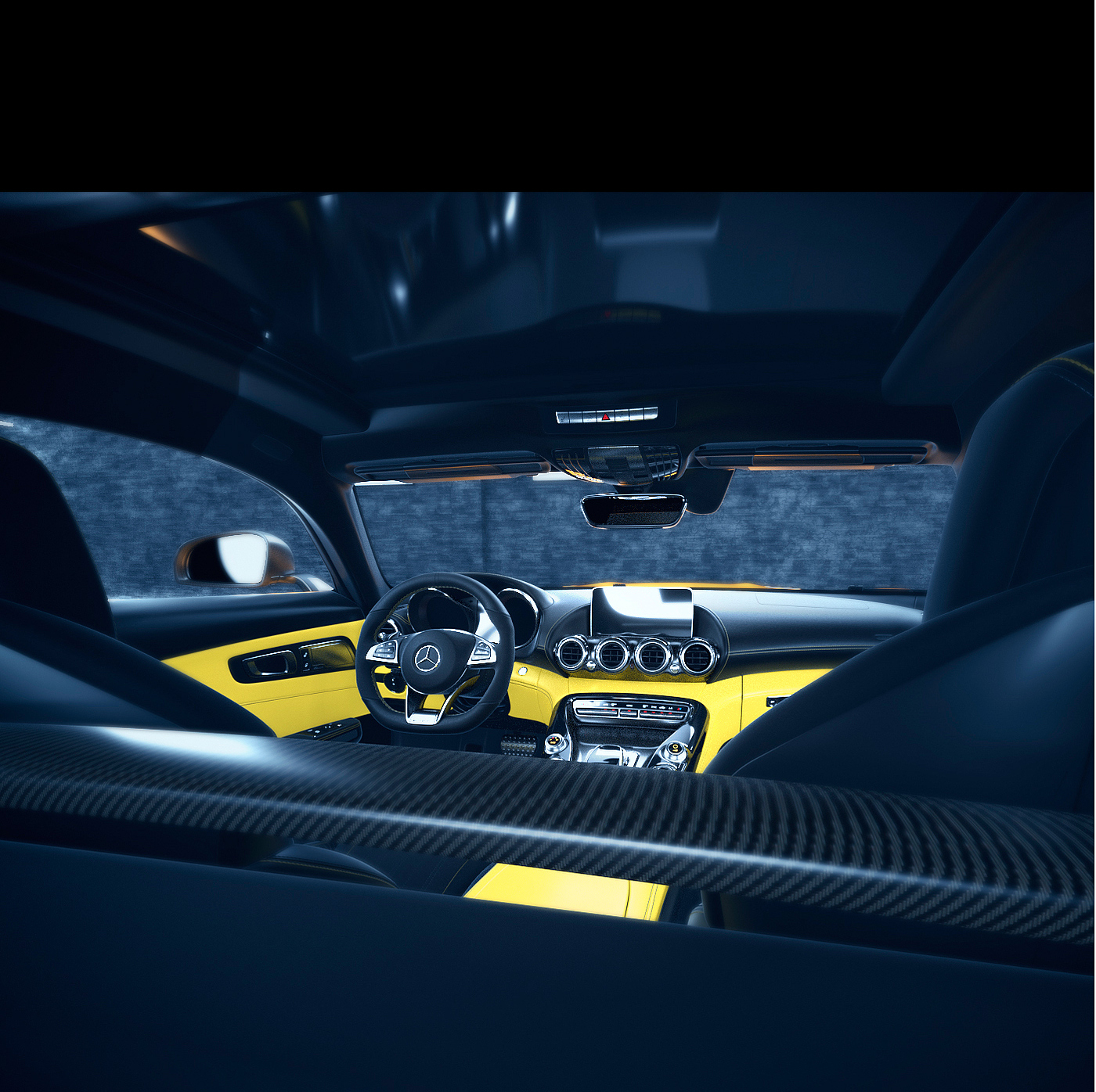 Benz，Automobile brand，amg，Render，ps，