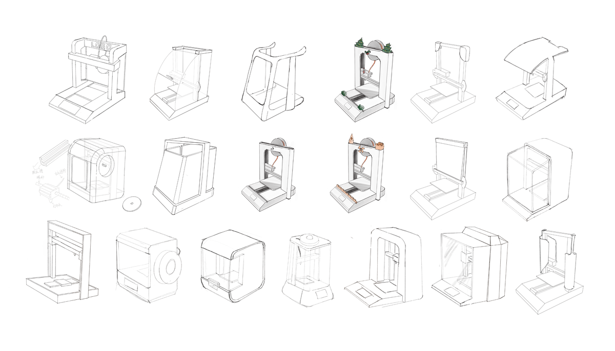2021 undergraduate graduation design works，Graduation exhibition，School of Design, Hunan University ，3D printer，