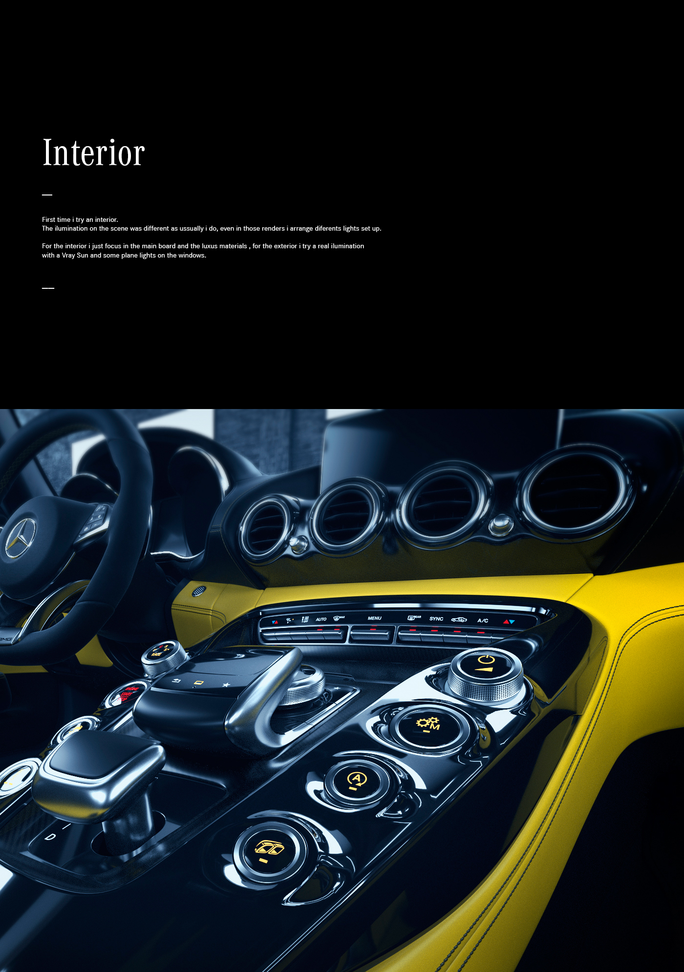 Benz，Automobile brand，amg，Render，ps，