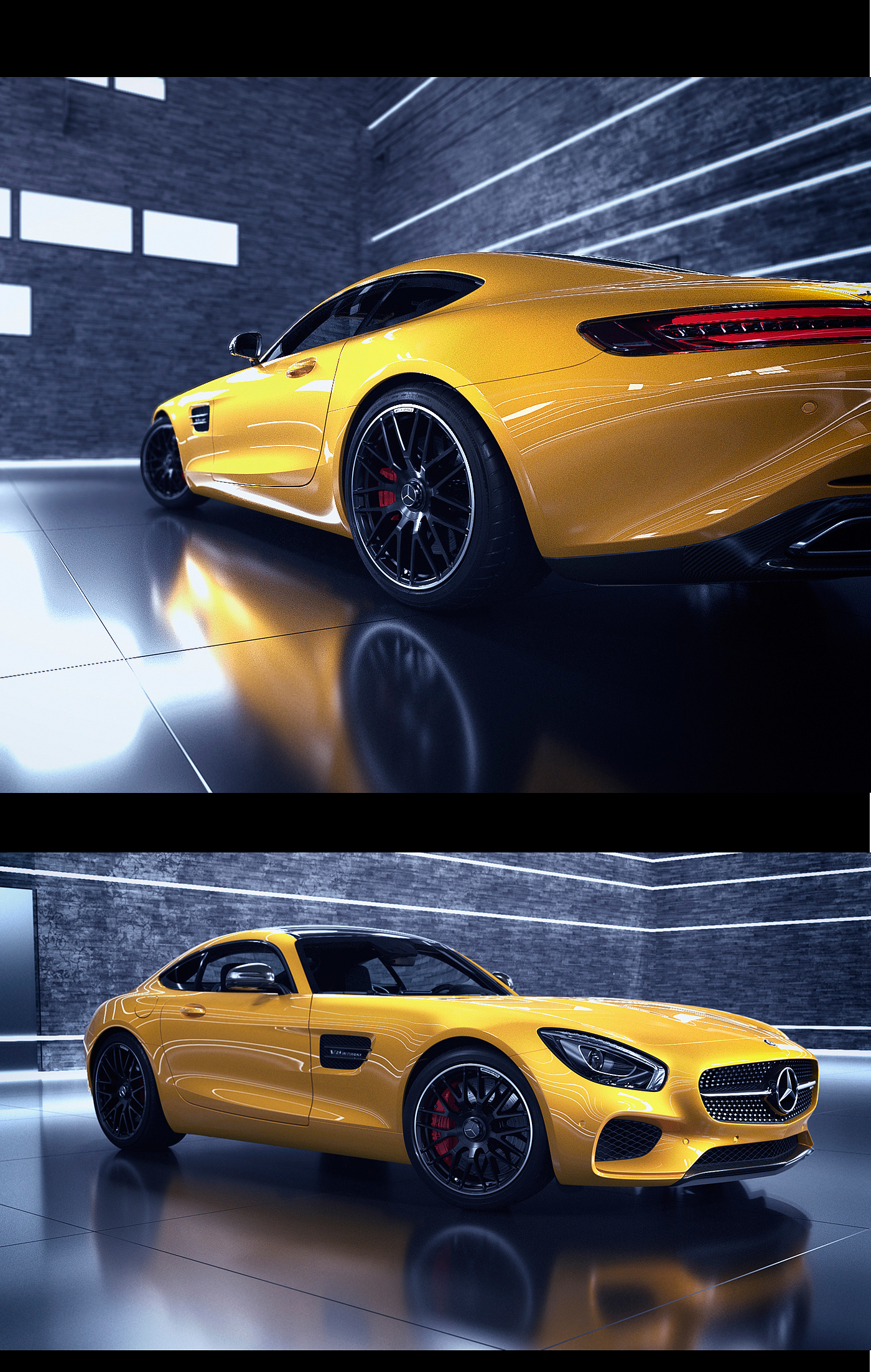 Benz，Automobile brand，amg，Render，ps，