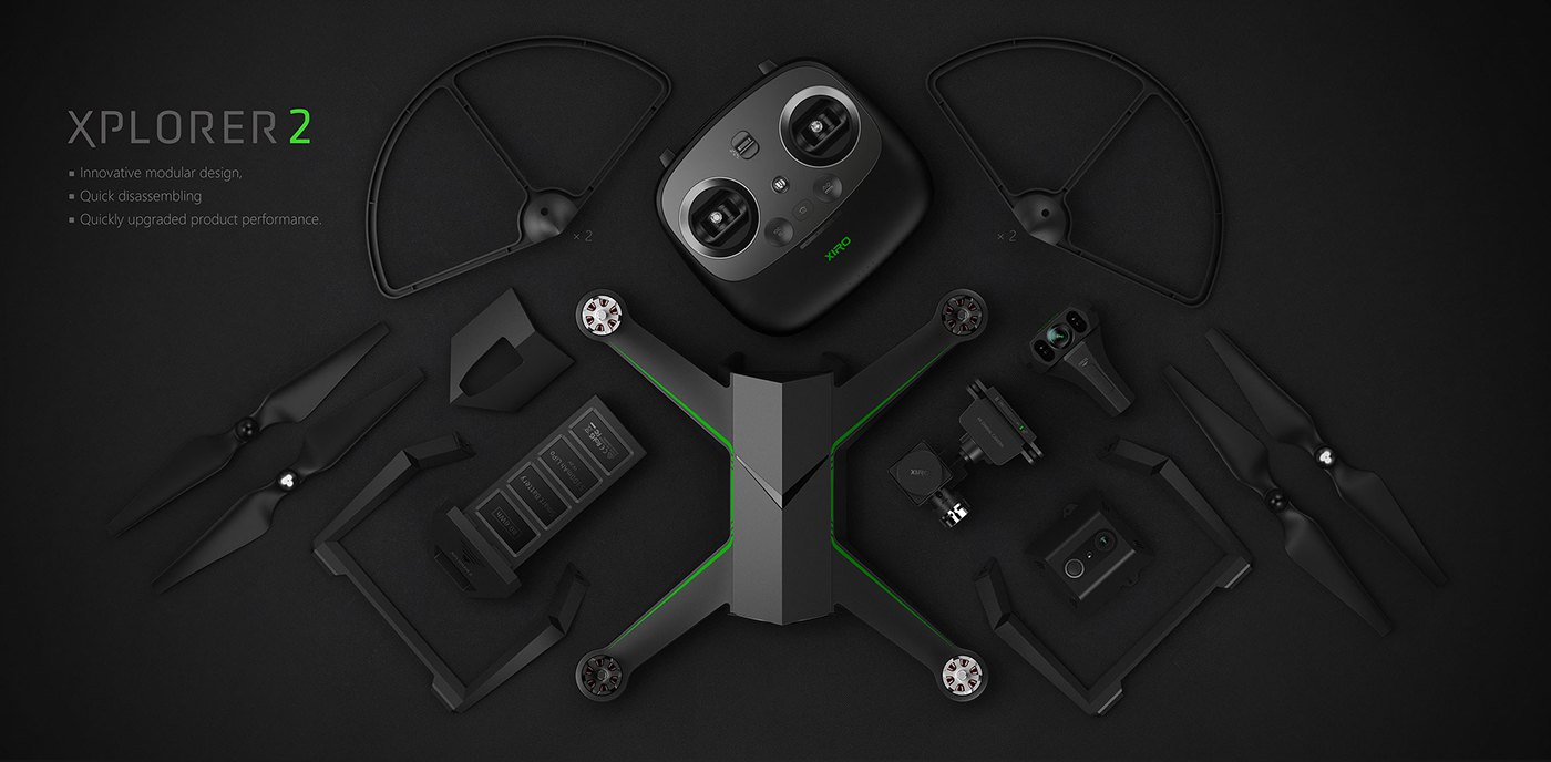 texture，Remote control，Xplorer 2，2016 red dot award，