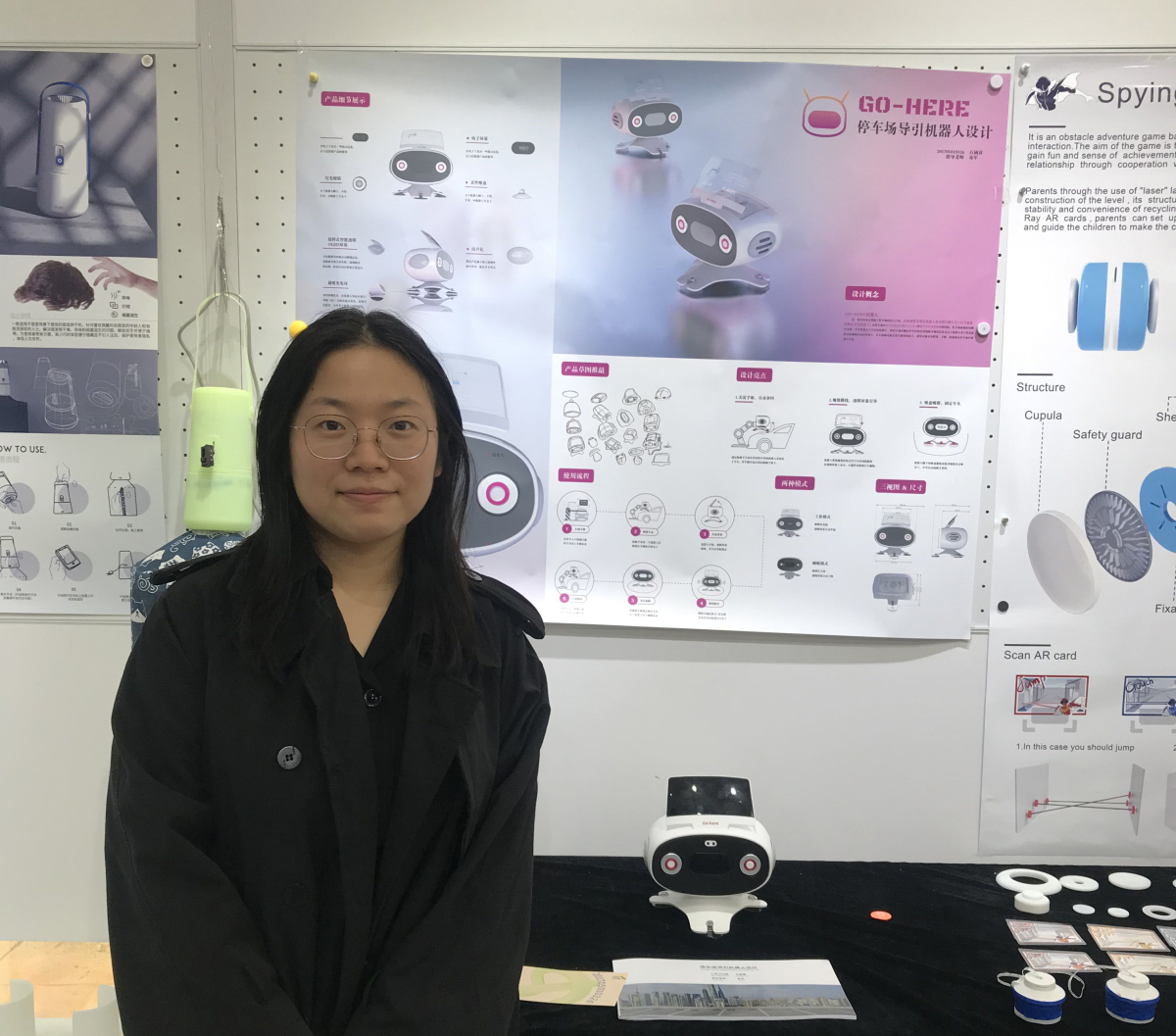 2021 undergraduate graduation design works，Graduation exhibition，School of Design, Hunan University ，parking，robot，