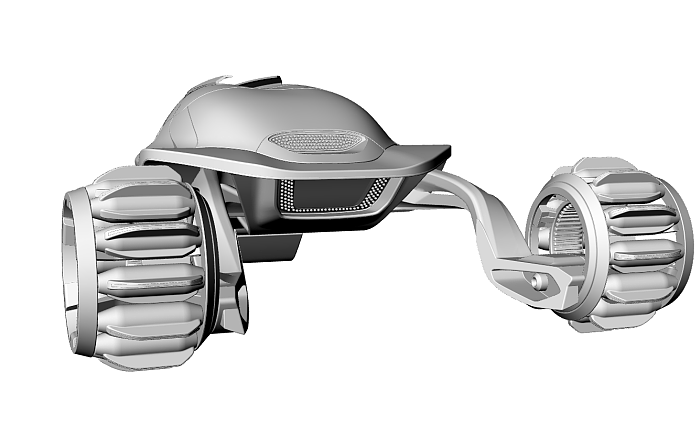 Snow motorcycle，Hand drawn，modeling，high speed，vehicle，Polar environment，Snow plain，