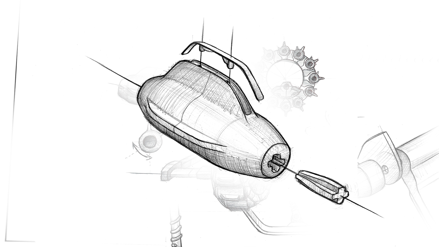 Snow motorcycle，Hand drawn，modeling，high speed，vehicle，Polar environment，Snow plain，