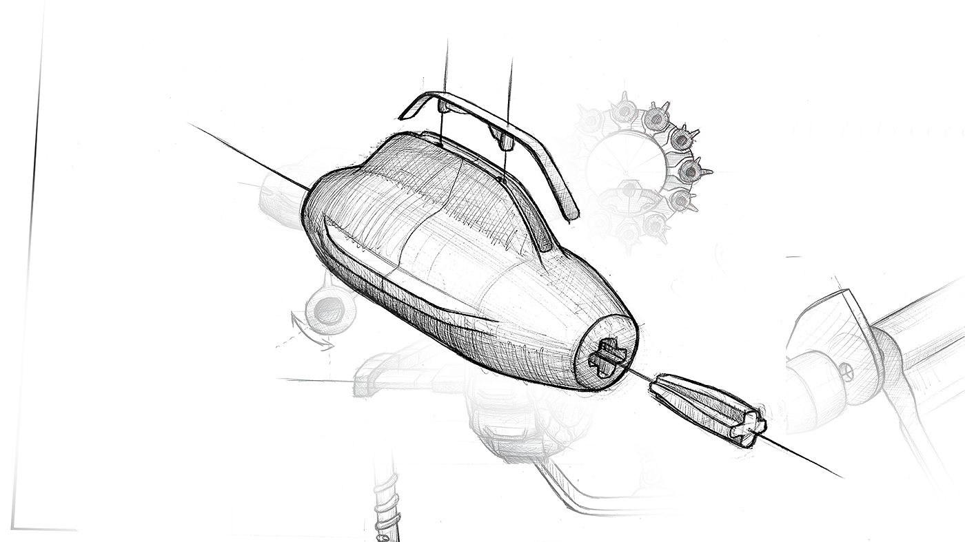 Snow motorcycle，Hand drawn，modeling，high speed，vehicle，Polar environment，Snow plain，