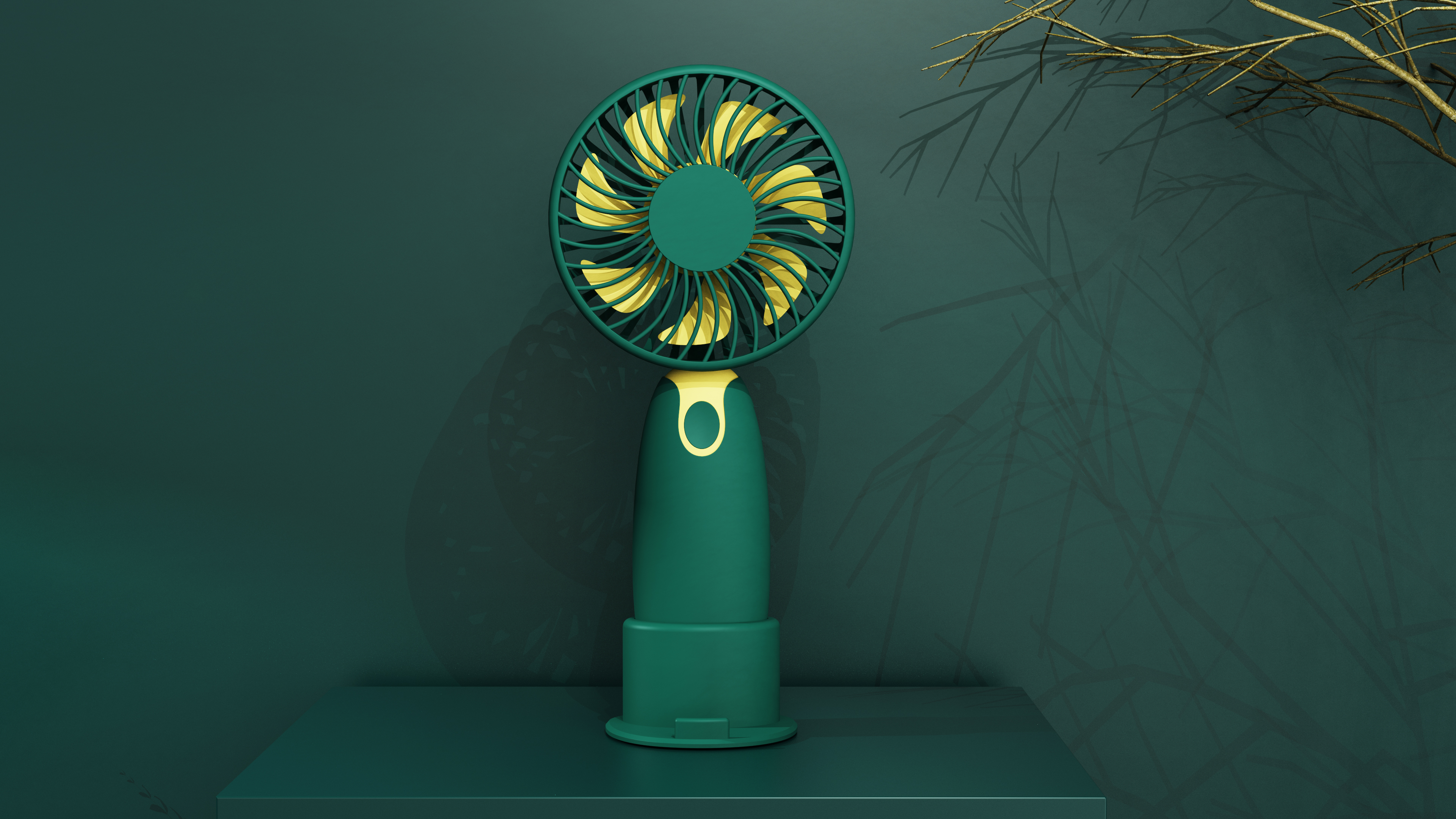 Appearance design of handheld fan，Baidesai industrial design，product design，Digital product design，