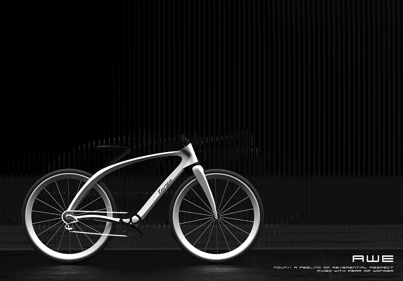 Bicycle，concept，Cool，outdoors，modelling，