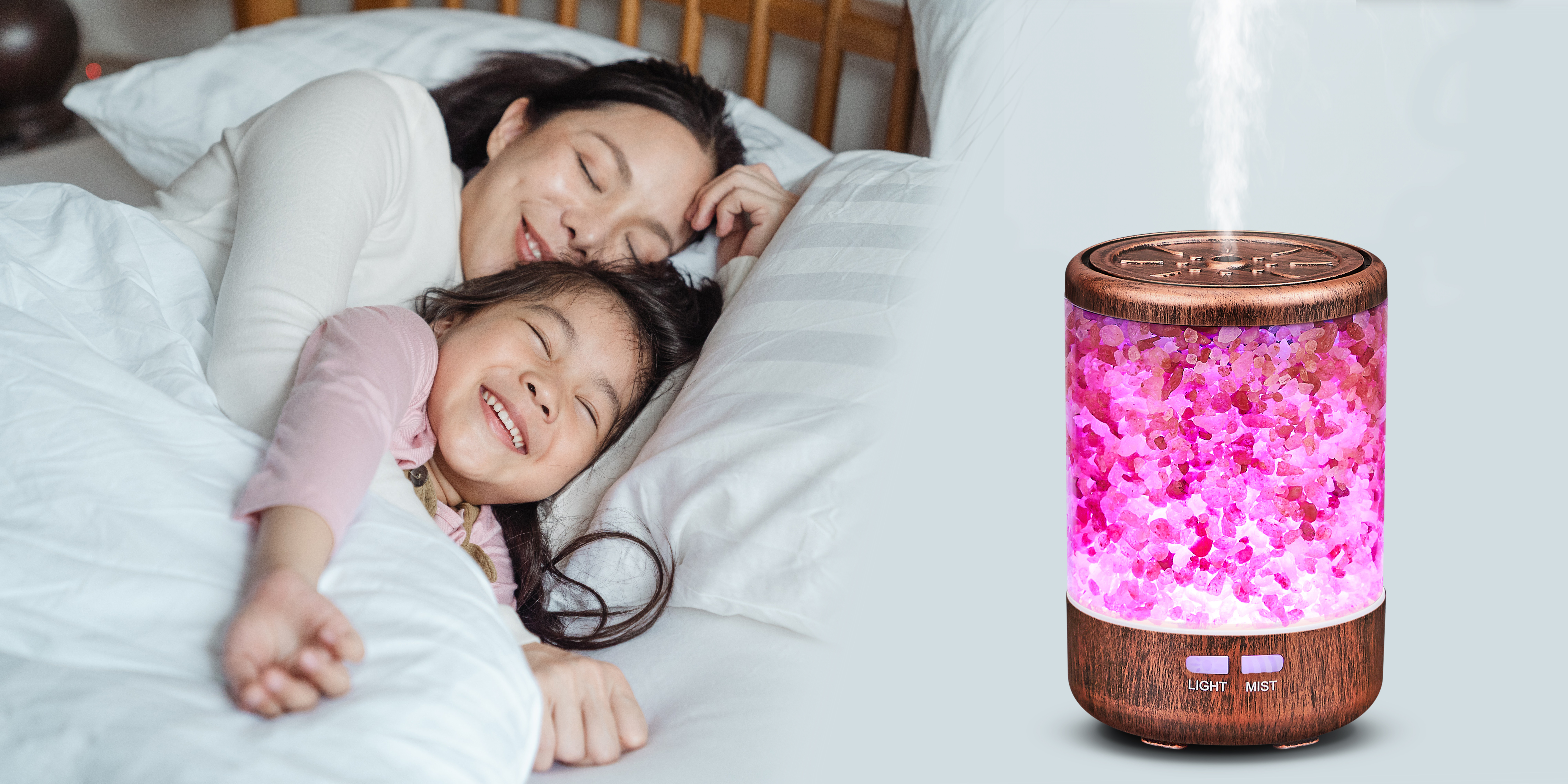 Himalayan Crystal humidifier，