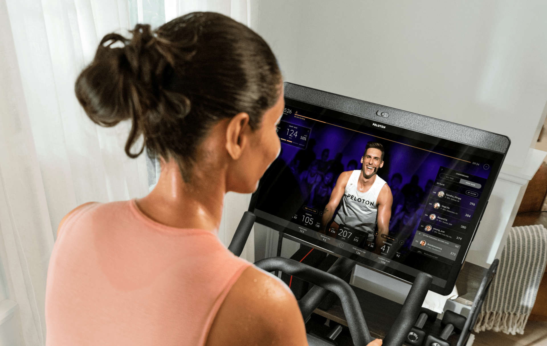 Bicycle，Fitness equipment，indoor，Peloton，2021 red dot product design award，