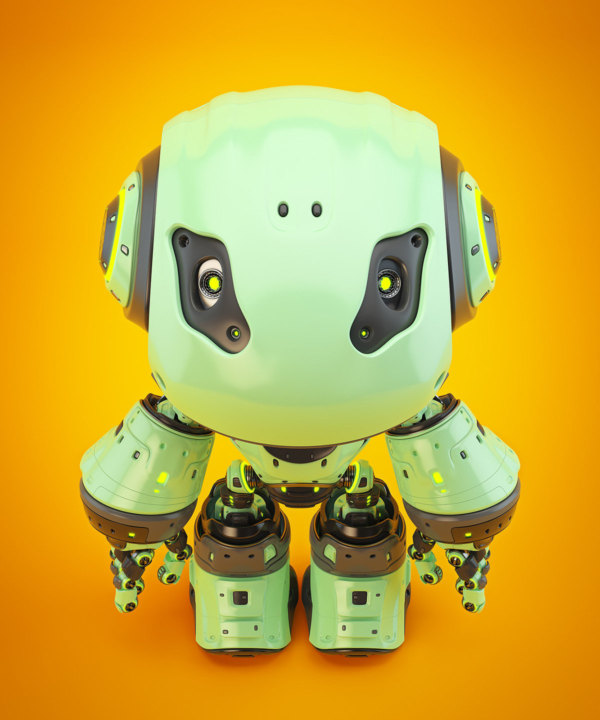 BIGHEAD robot，大头机器人，玩具，