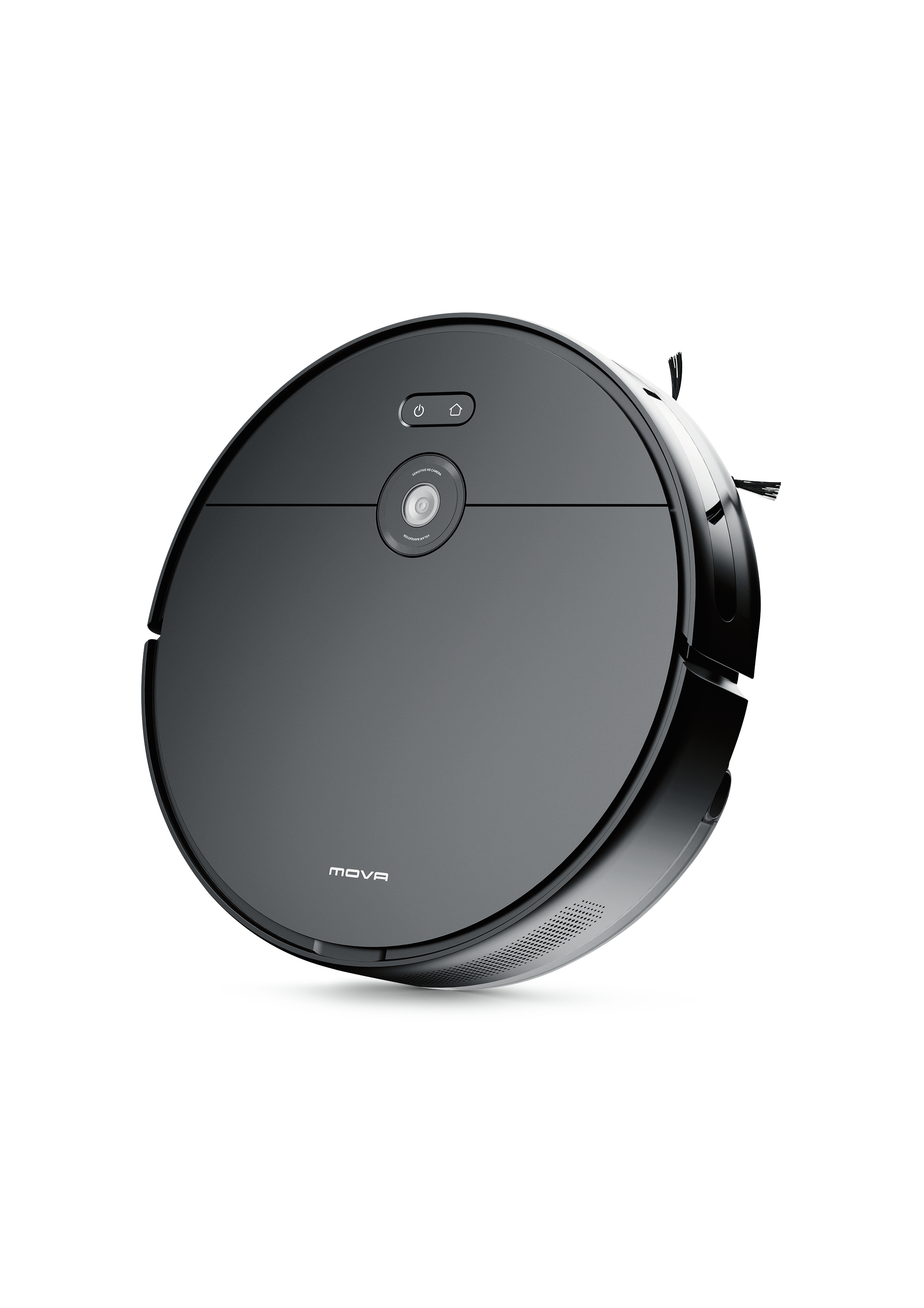 Sweeping robot，black，practical，2021 red dot product design award，