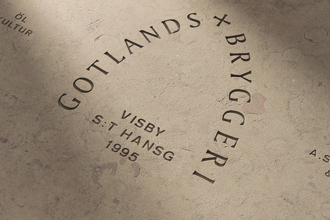 Brand design，packing，Gotland brigery Hotel，The wine bottle，