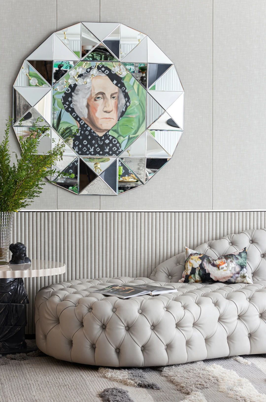 Interior design，Art，print，