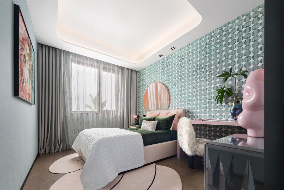 Interior design，Art，print，