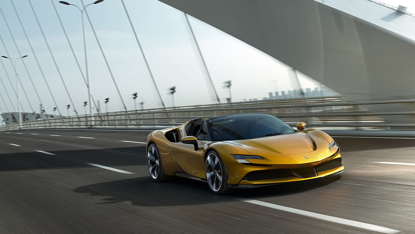 2021 red dot product design award，Ferrari SF90 Spider，Ferrari，Sports car，