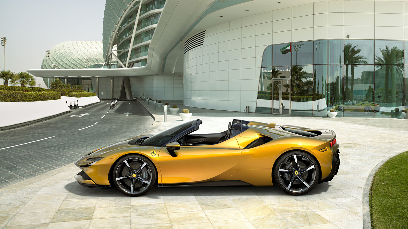 2021 red dot product design award，Ferrari SF90 Spider，Ferrari，Sports car，