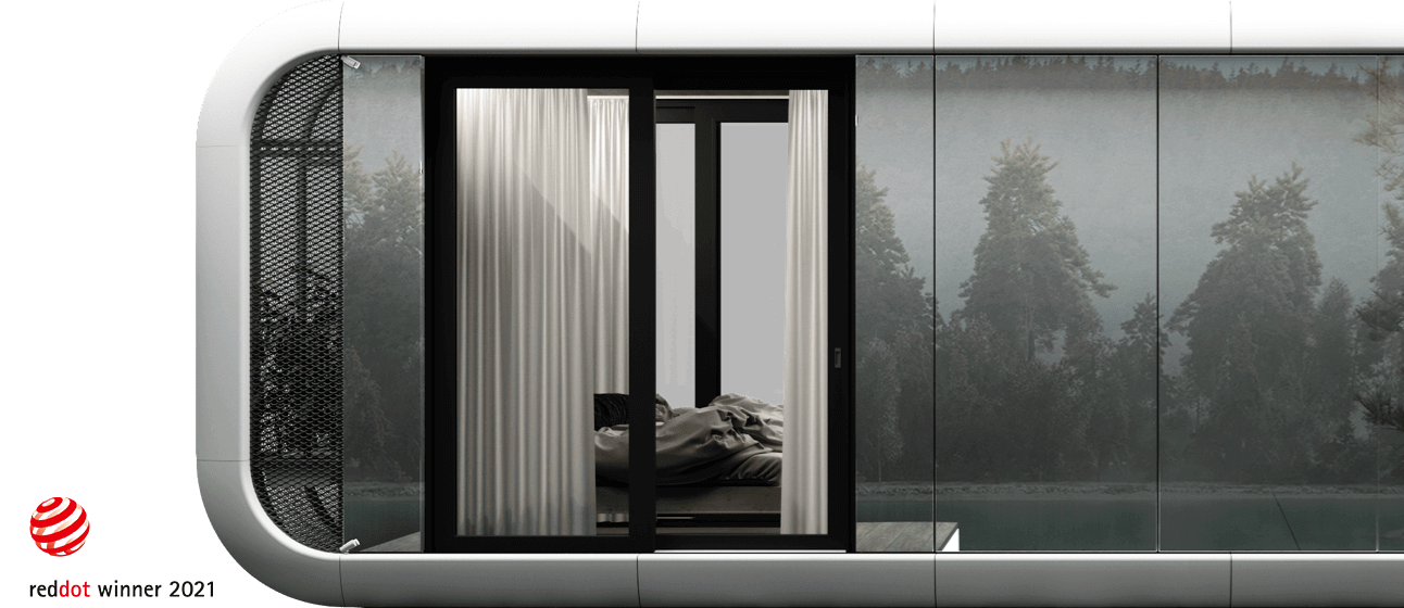 2021 red dot product design award，Fashion Line，Modular housing，