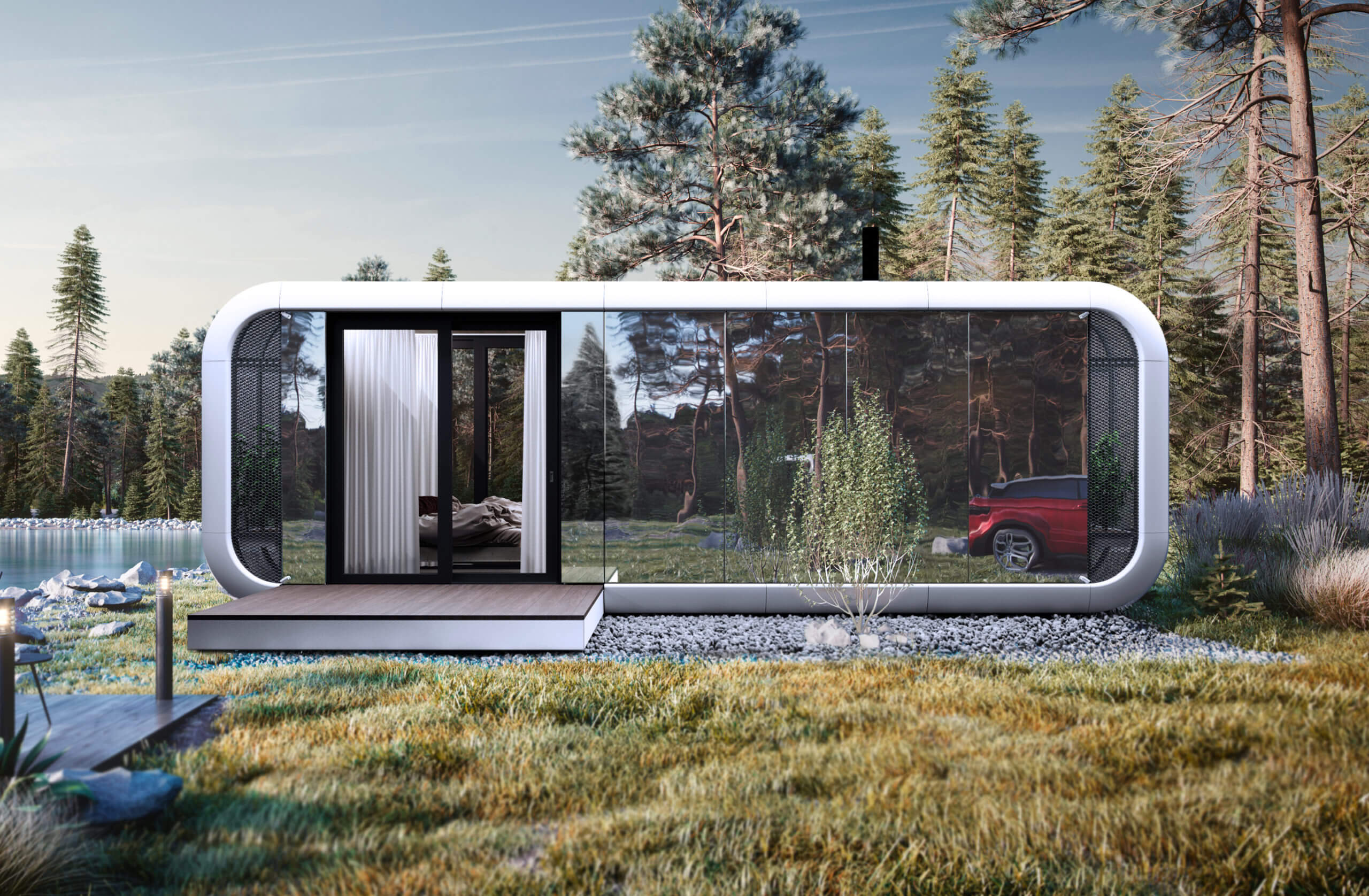 2021 red dot product design award，Fashion Line，Modular housing，