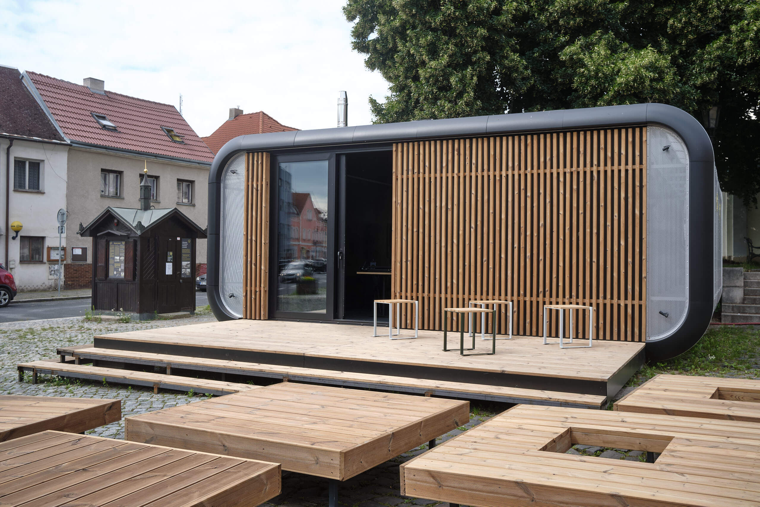 2021 red dot product design award，Fashion Line，Modular housing，