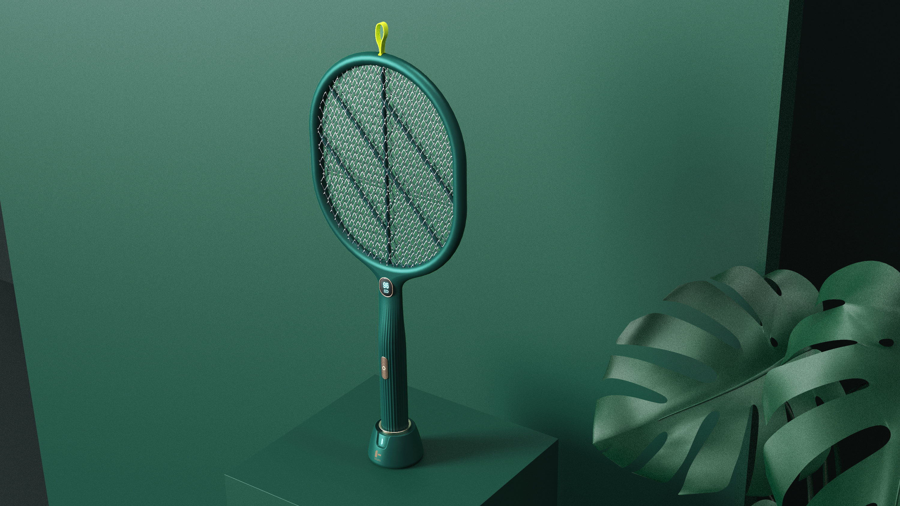 product design，Electric mosquito racket，Retro，fashion，industrial design，