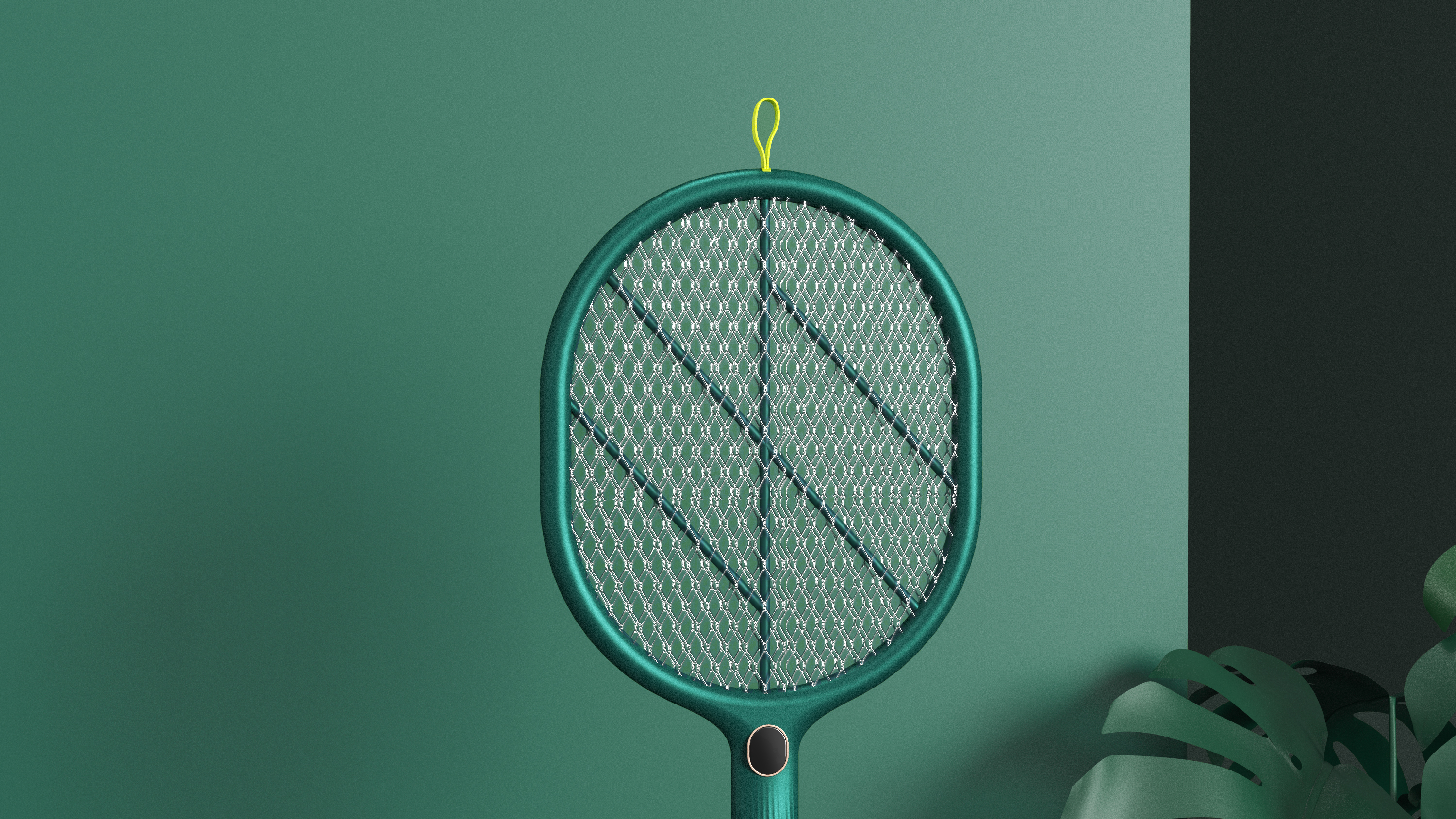 product design，Electric mosquito racket，Retro，fashion，industrial design，