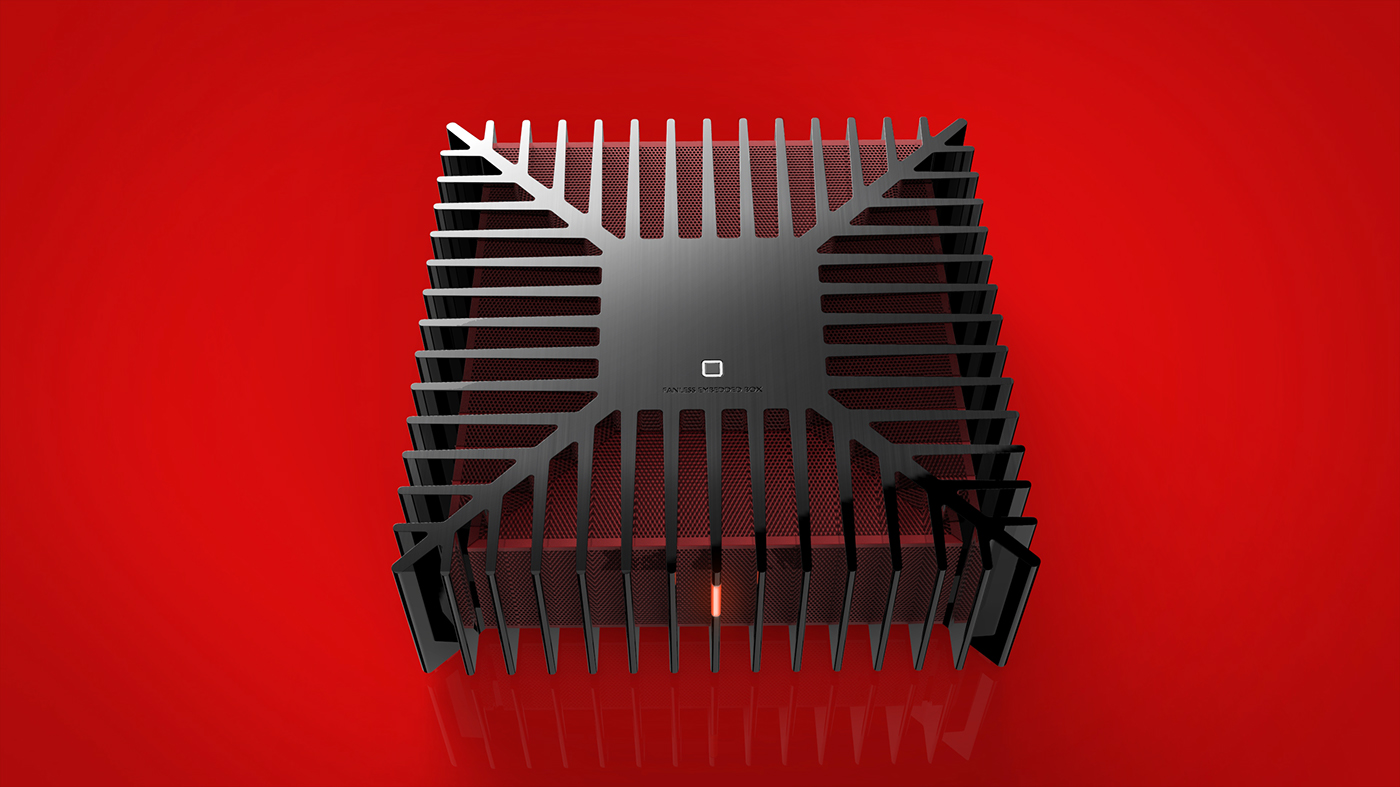 Microcomputer，No fan，dissipate heat，Embedded，