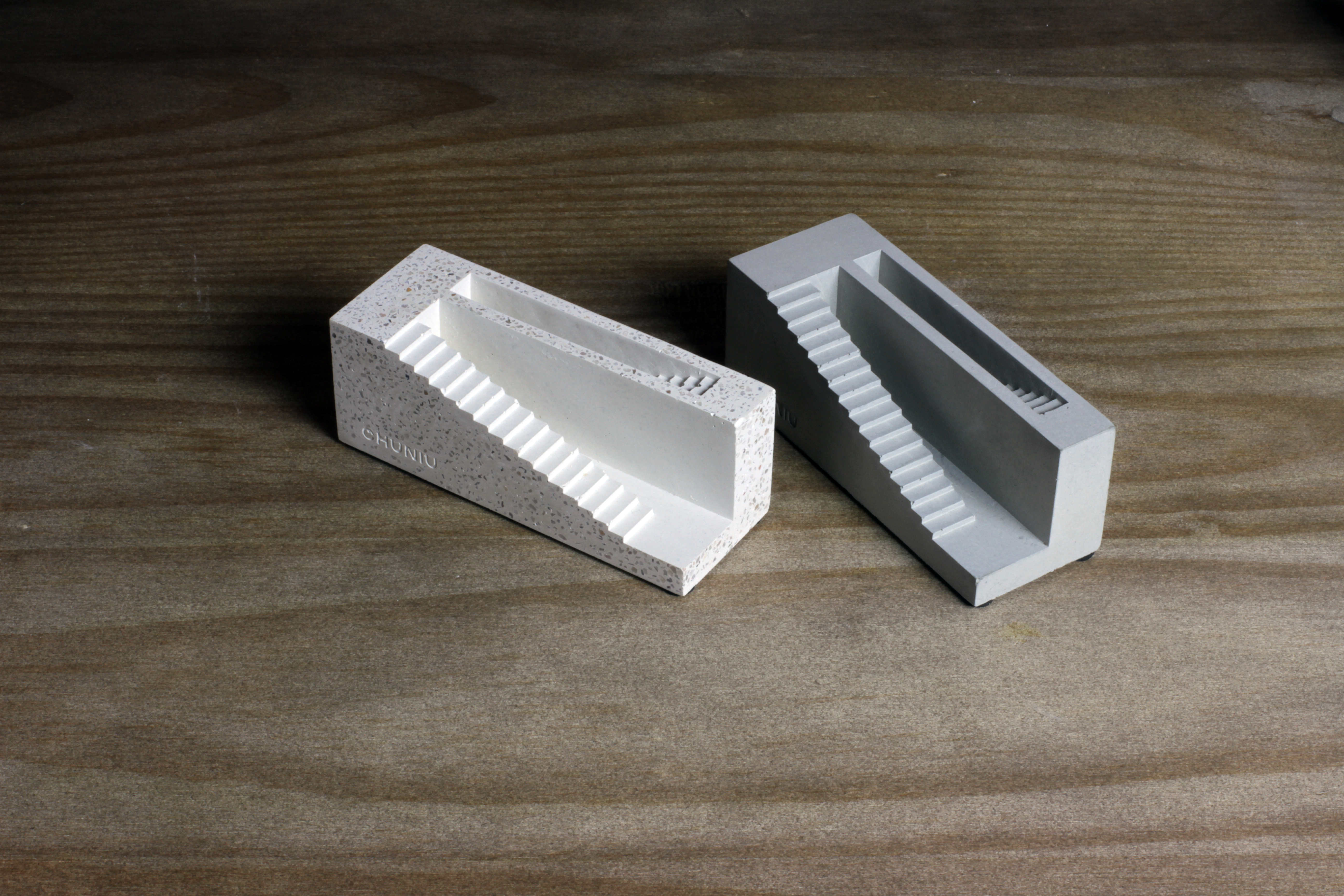 Terrazzo，original，Pure handmade，Business card holder，Business card holder，Clear cement，