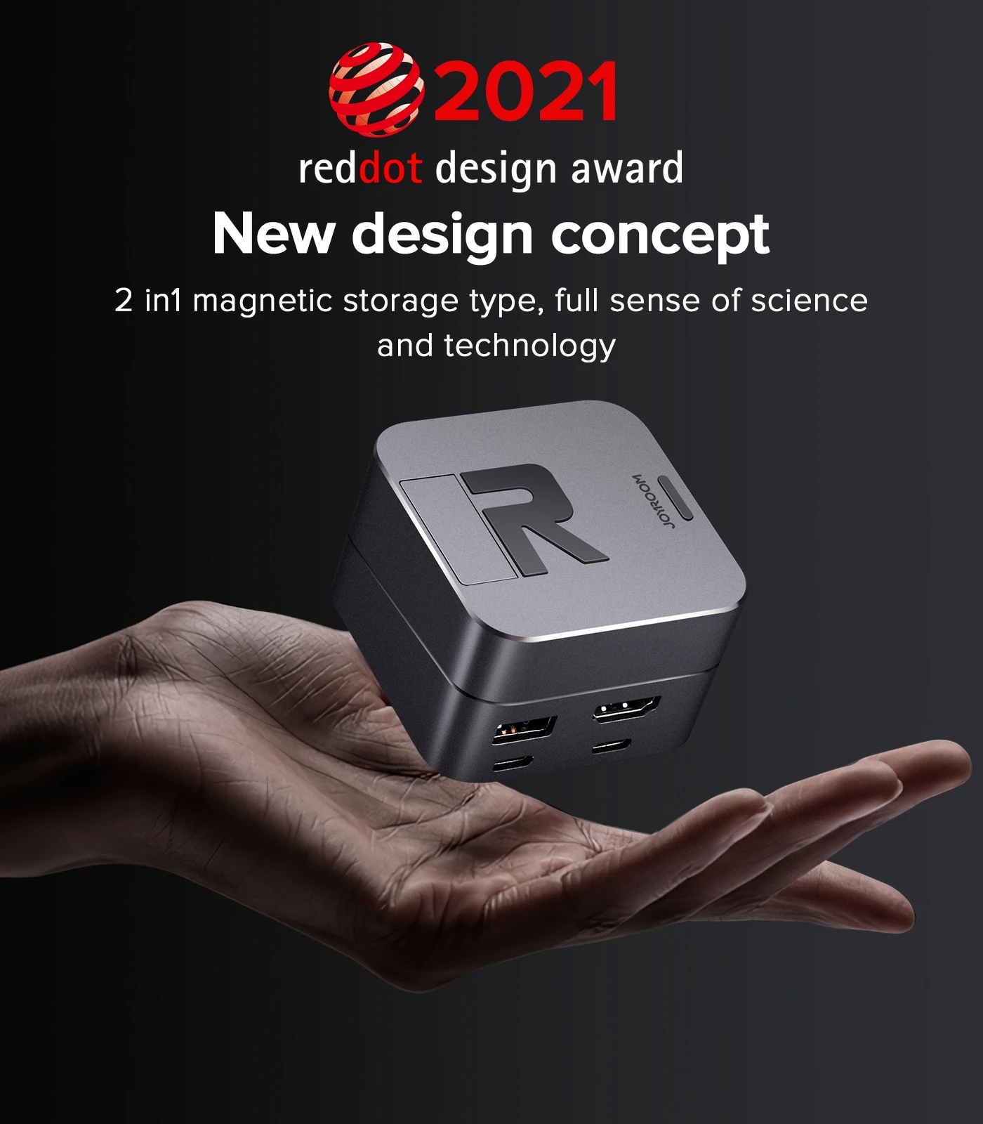 HUB-OX，USB hub，Digital accessories，2021 red dot product design award，