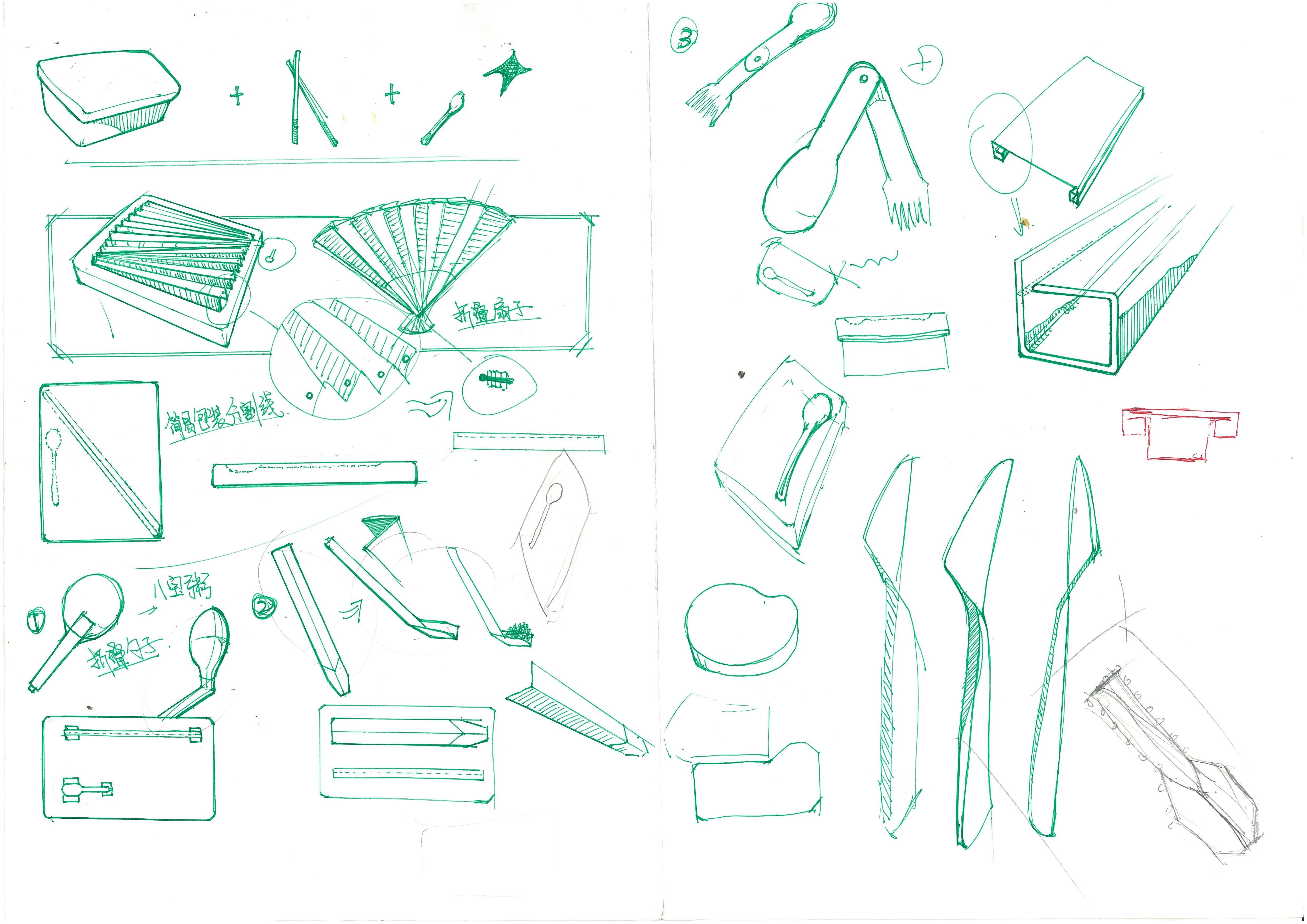 take-out food，Lunch box，Green environmental protection design，