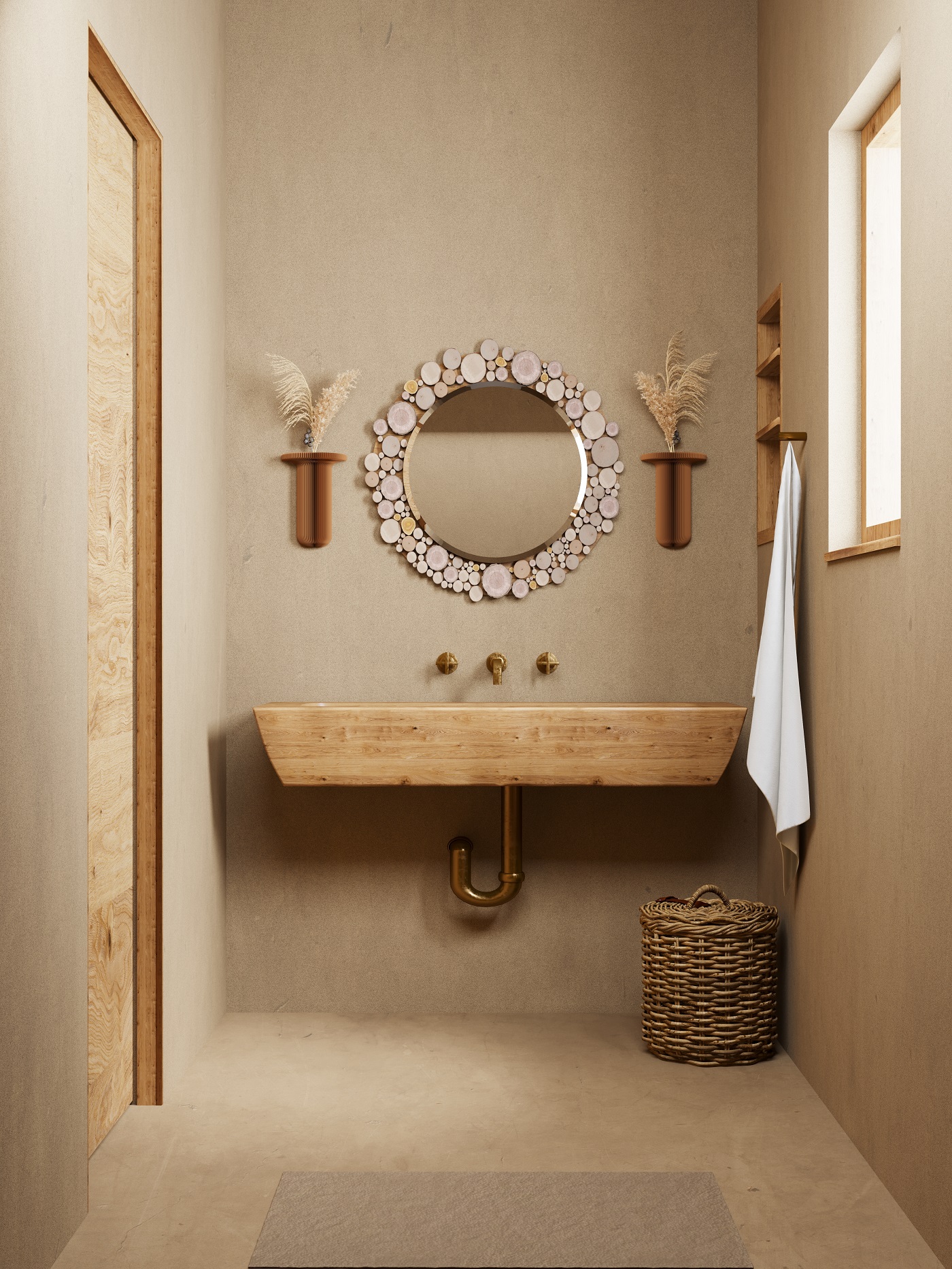 Paper flower device，Paper vase，Original design，Wall storage，Simple, elegant and high appearance value，vase，Penumbra flower，Organ paper home，