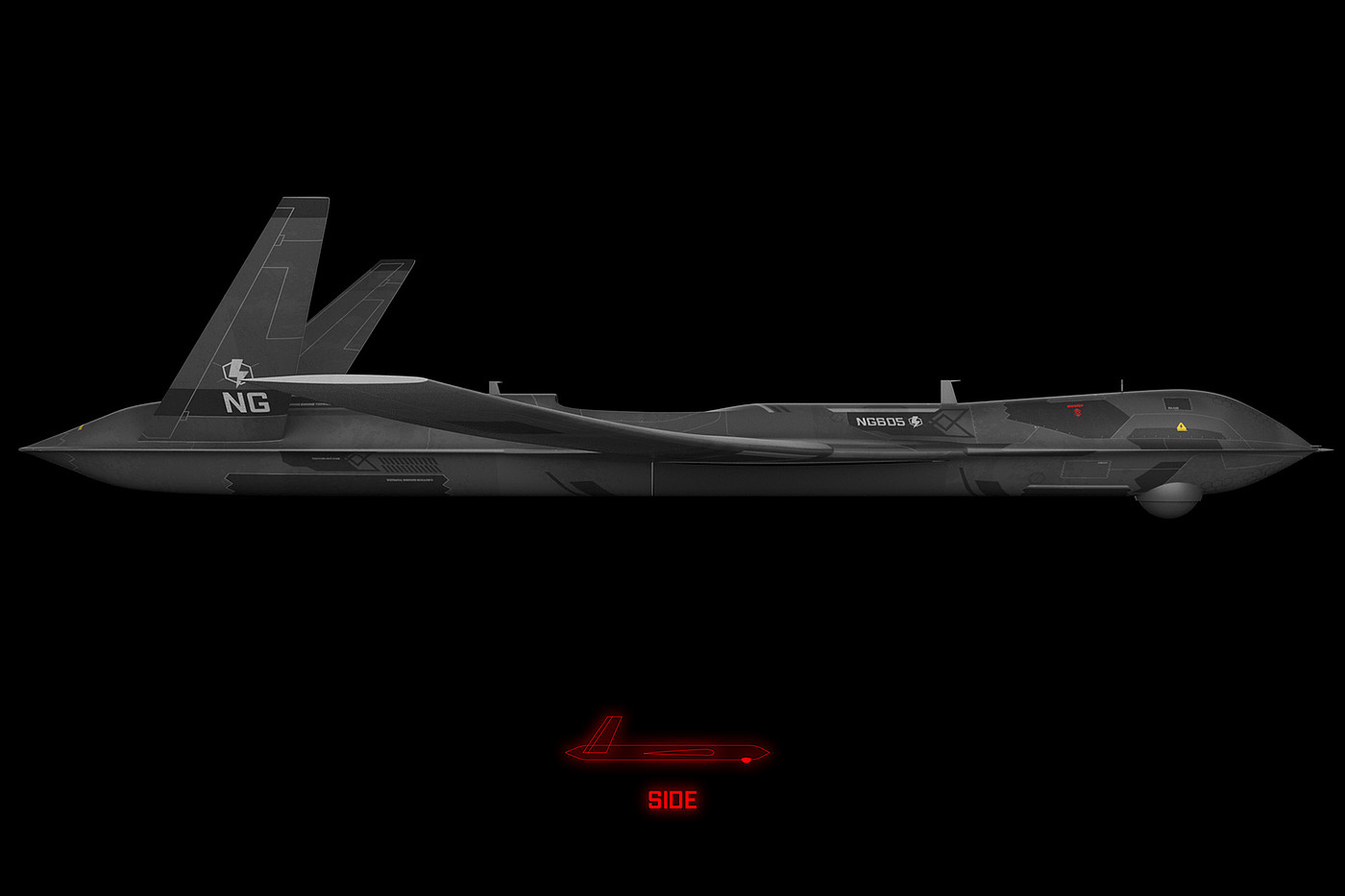 U.S.A，military，UAV，artificial intelligence，conceptual design，fighter，