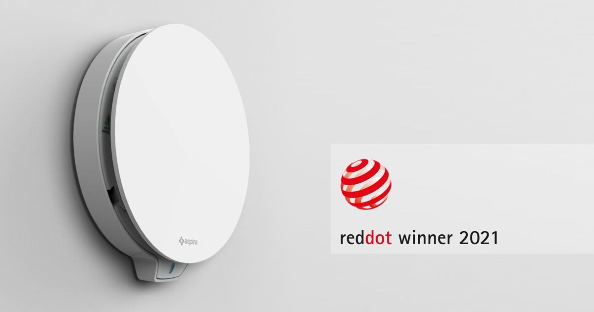 2021 red dot product design award，ECOCOMFORT 2.0，air cleaner，